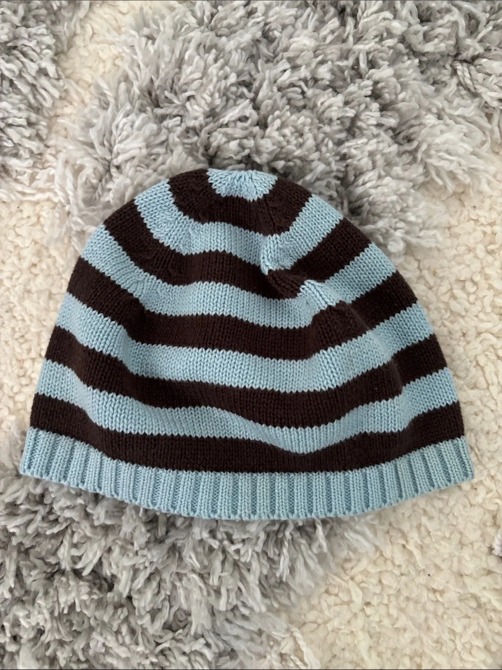 Bundle of 2 Little Boys Knit Beanies Baby Gap and Little Co.